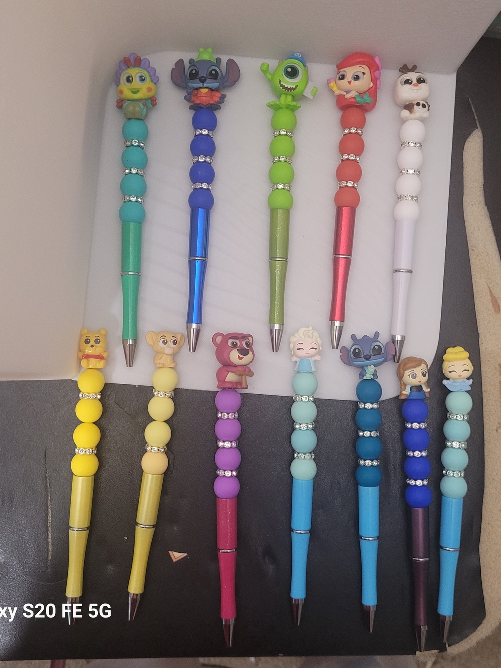 Handmade Decorative Character Bead Pens
